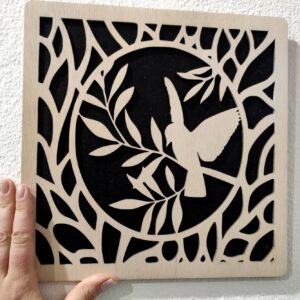 Quadro della pace con colomba