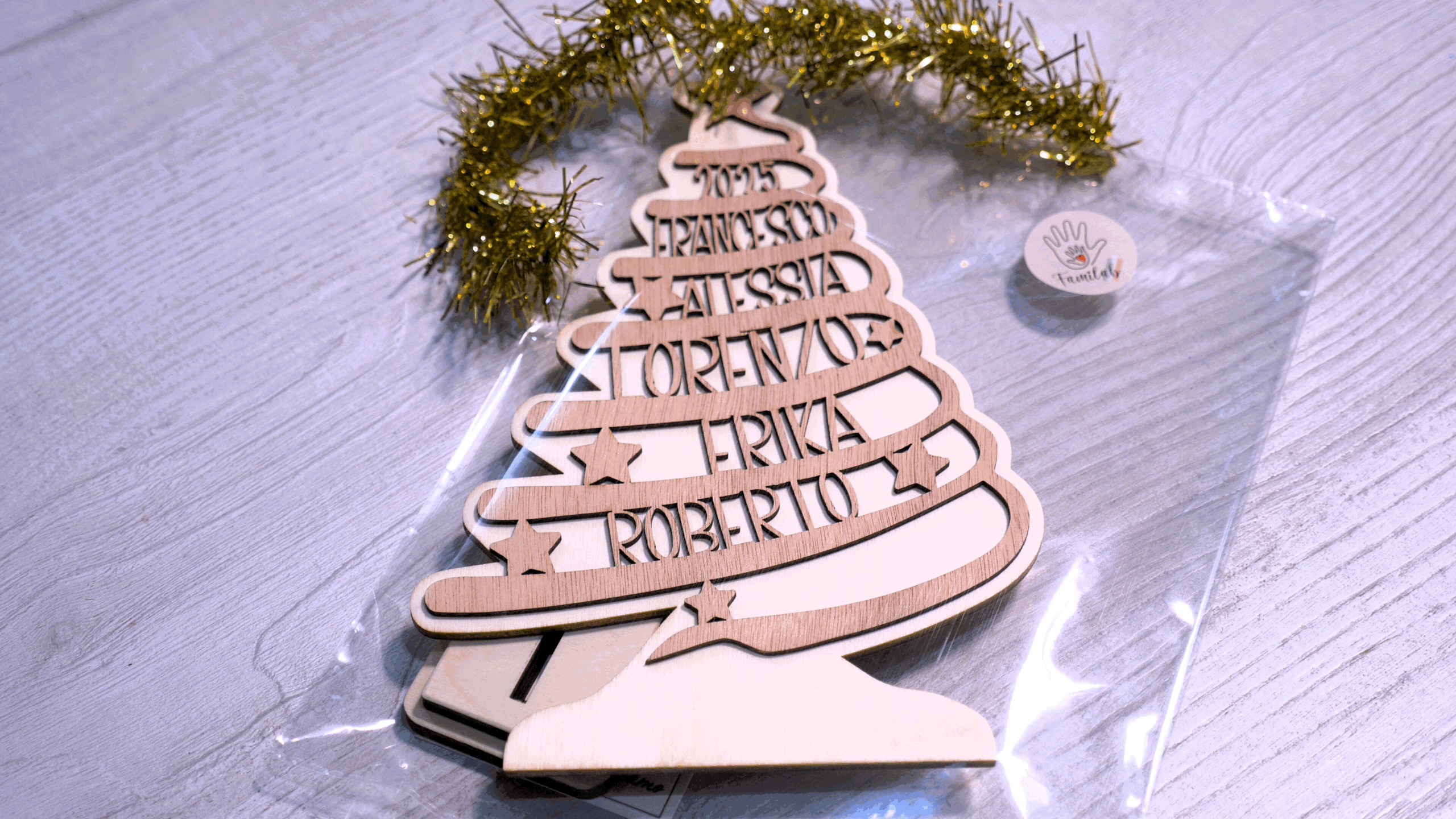 Albero di Natale con nomi - immagine 5