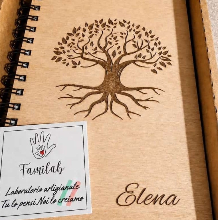 Agenda personalizzata con copertina in legno - immagine 12