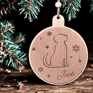 Pallina di Natale cane & gatto