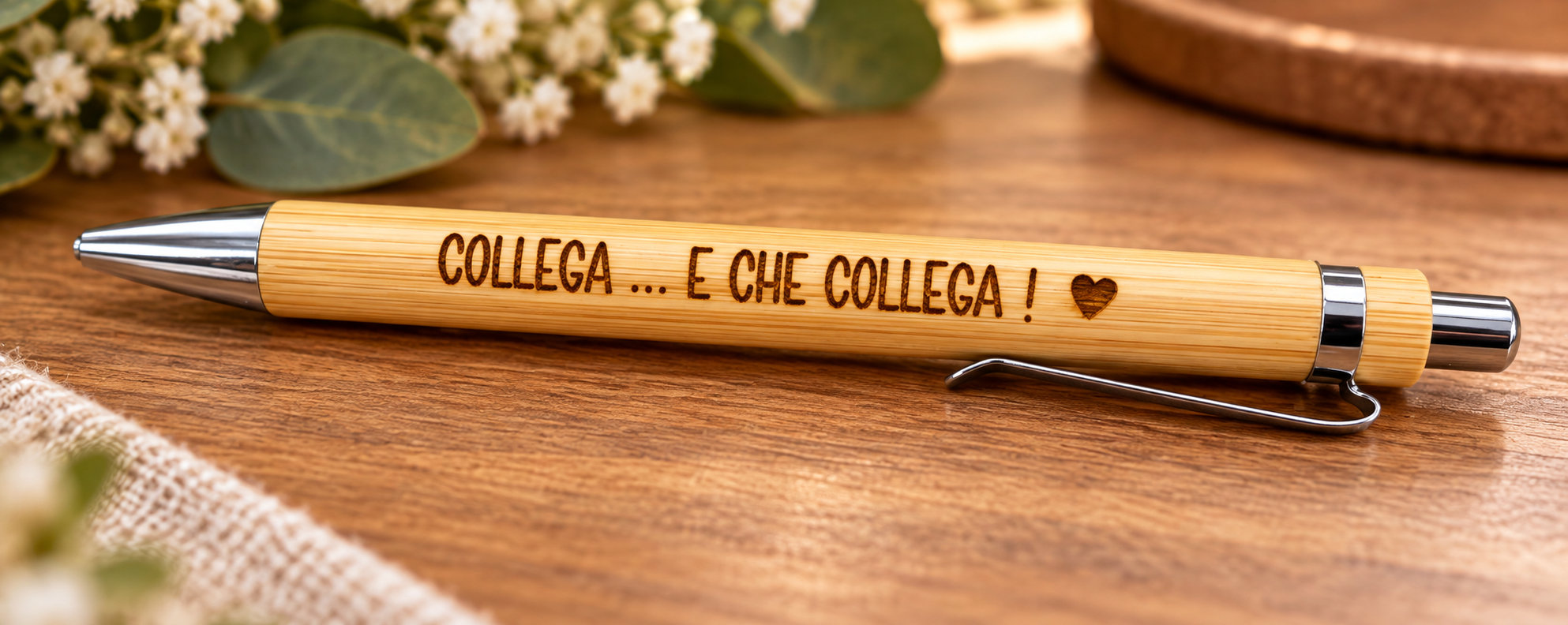 Penna incisa personalizzata - immagine 3