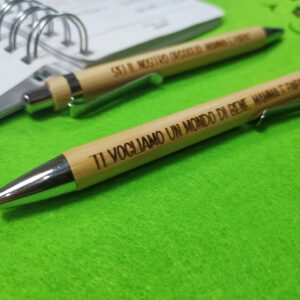 Penna incisa personalizzata